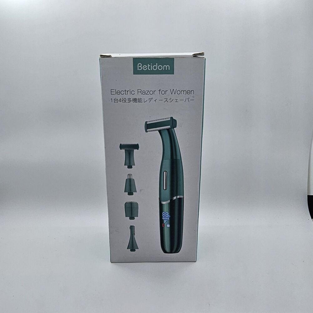 Betidom brand electric razor for women, featured in a 4-in-1 multi-functional...